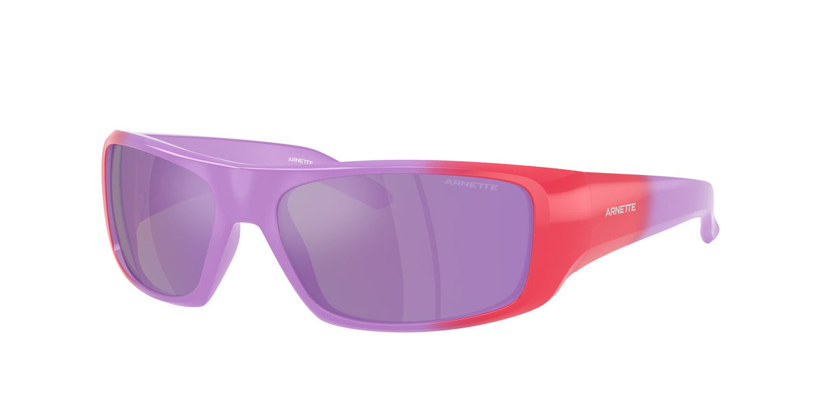 Arnette Hot Shot 0AN4182 30244V 62 Purple/ Grey Mirror Violet