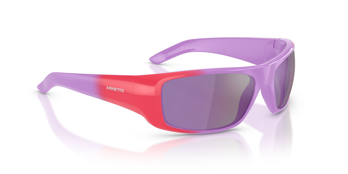 Arnette Hot Shot 0AN4182 30244V 62 Purple/ Grey Mirror Violet