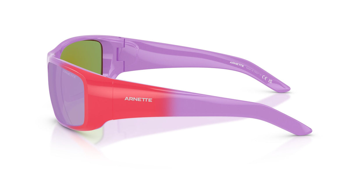 Arnette Hot Shot 0AN4182 30244V 62 Purple/ Grey Mirror Violet