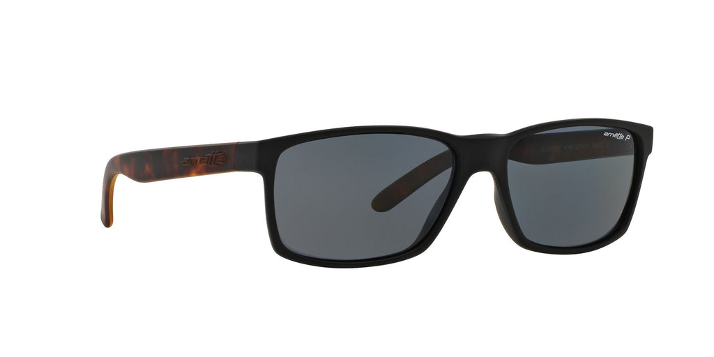 Arnette Slickster 0AN4185 227381 59 Rubber Black / Polarized Dark Grey 59 / Plastic / Nylon / Nylon