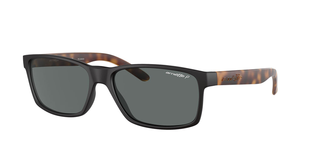 Arnette Slickster 0AN4185 227381 59 Rubber Black / Polarized Dark Grey 59 / Plastic / Nylon / Nylon