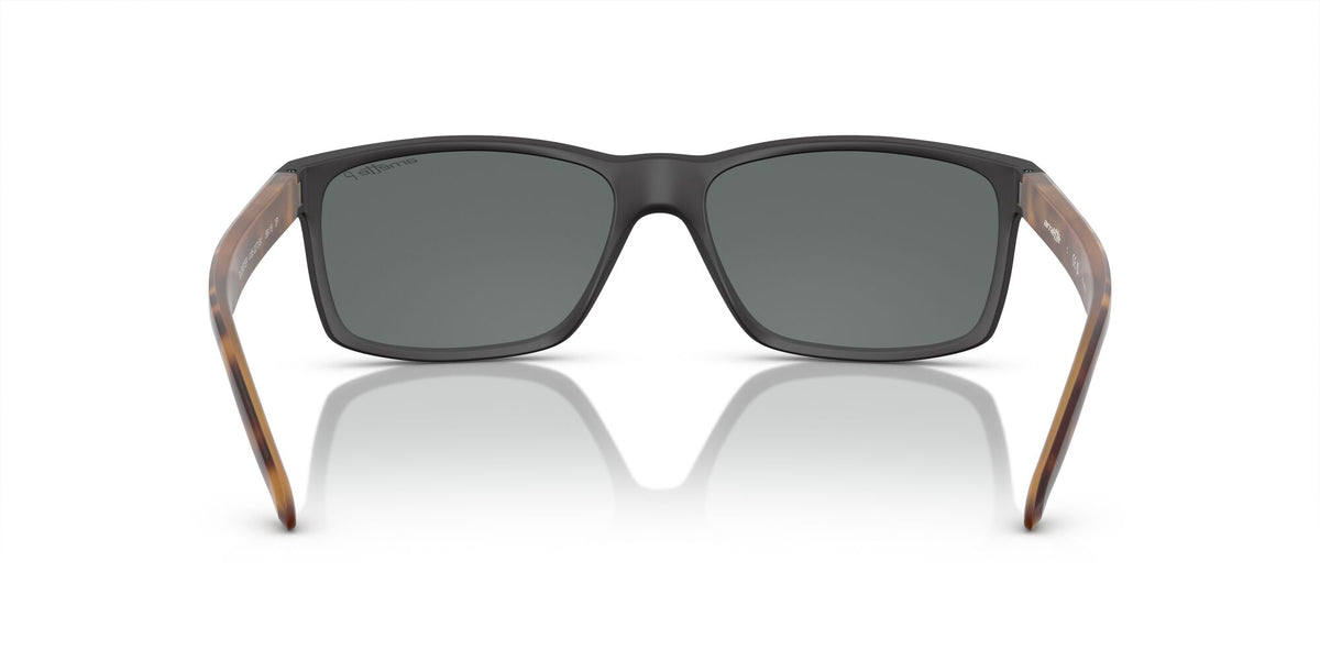 Arnette Slickster 0AN4185 227381 59 Rubber Black / Polarized Dark Grey 59 / Plastic / Nylon / Nylon
