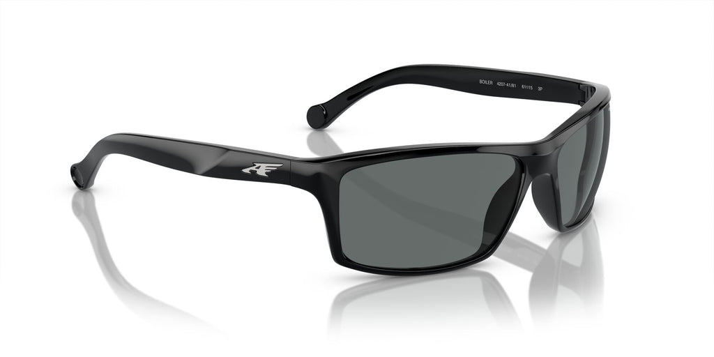 Arnette Boiler 0AN4207 Shiny Black / Polarised Dark Grey 61 / Plastic / Injected / Injected