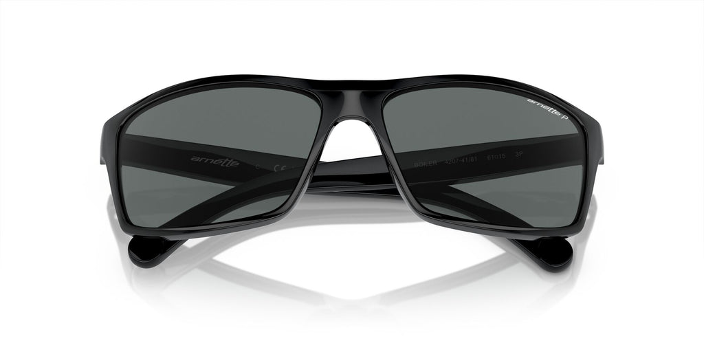 Arnette Boiler 0AN4207 Shiny Black / Polarised Dark Grey 61 / Plastic / Injected / Injected