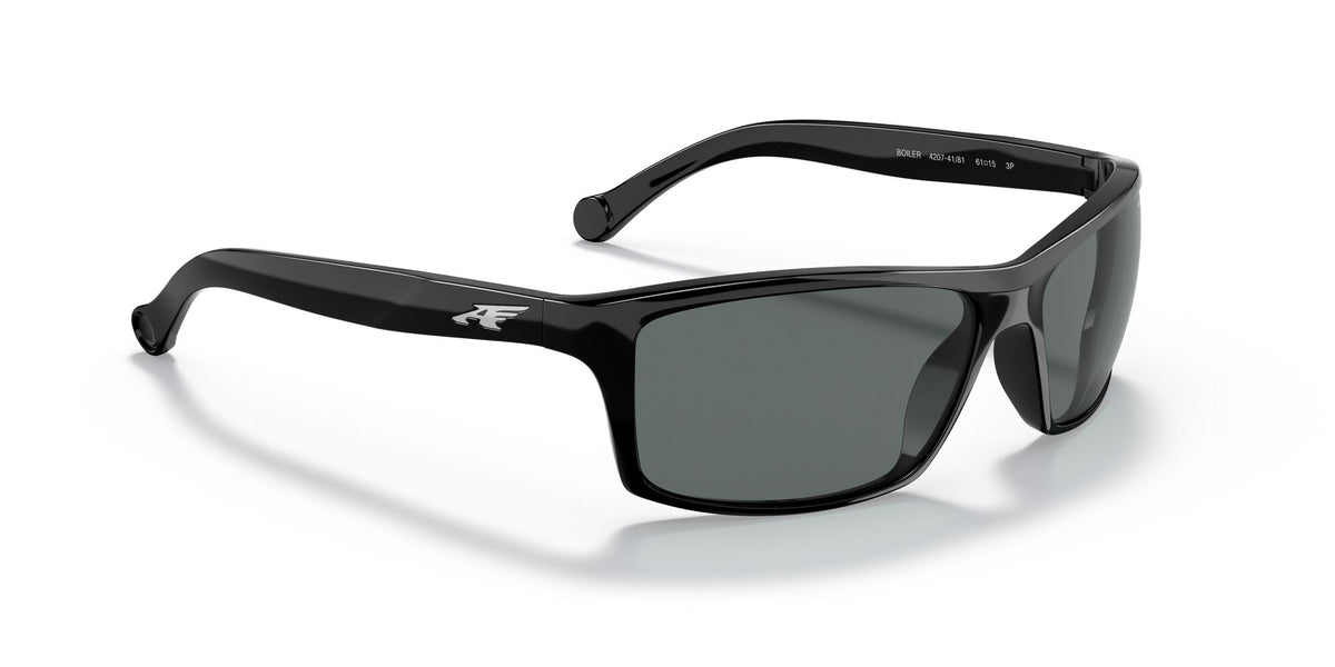 Arnette Boiler 0AN4207 Shiny Black / Polarised Dark Grey 61 / Plastic / Injected / Injected