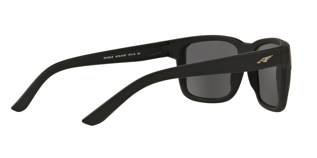 Arnette Swindle 0AN4218 01/87 57 Matte Black / Dark Grey 57 / Plastic / Injected / Injected
