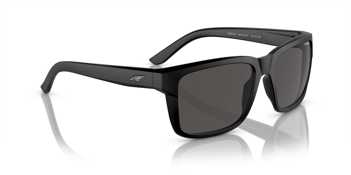 Arnette Swindle 0AN4218 01/87 57 Matte Black / Dark Grey 57 / Plastic / Injected / Injected