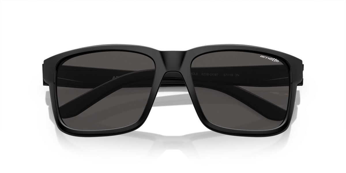 Arnette Swindle 0AN4218 01/87 57 Matte Black / Dark Grey 57 / Plastic / Injected / Injected