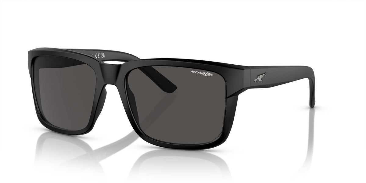 Arnette Swindle 0AN4218 01/87 57 Matte Black / Dark Grey 57 / Plastic / Injected / Injected