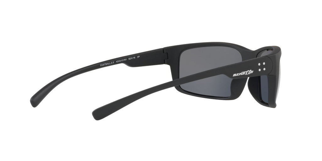 Arnette Fastball 2.0 0AN4242 01/81 62 Matte Black / Polarized Dark Grey 62 / Plastic / Injected / Injected