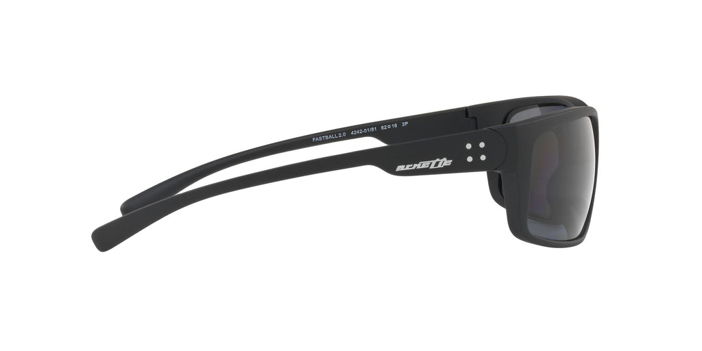 Arnette Fastball 2.0 0AN4242 01/81 62 Matte Black / Polarized Dark Grey 62 / Plastic / Injected / Injected