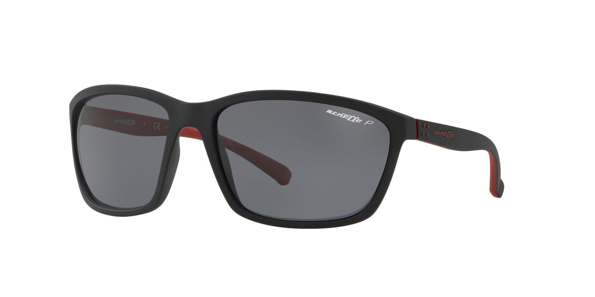 Arnette Matt 0AN4249 Black -Maat Red /Dark grey Polarised