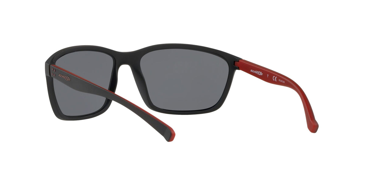 Arnette Matt 0AN4249 Black -Maat Red /Dark grey Polarised