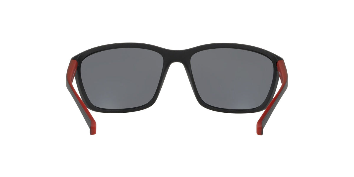 Arnette Matt 0AN4249 Black -Maat Red /Dark grey Polarised