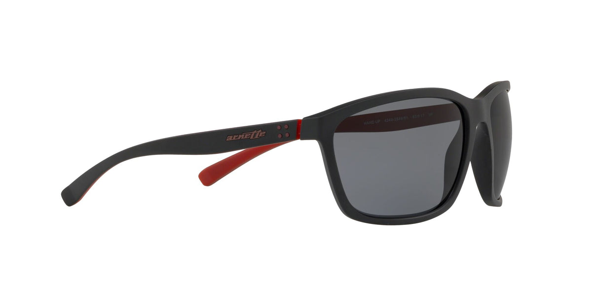 Arnette Matt 0AN4249 Black -Maat Red /Dark grey Polarised