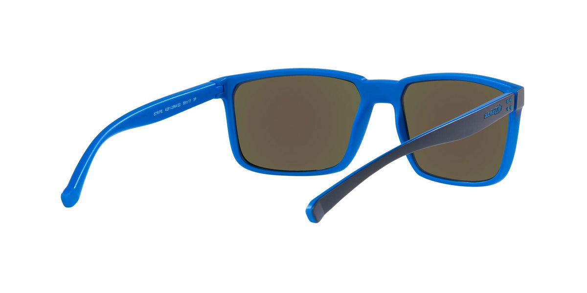Arnette Stripe 0AN4251 286422 58 Matte Top Navy On Light Blue / Dark Grey Mirror Water Polar 58 / Plastic / Plastic