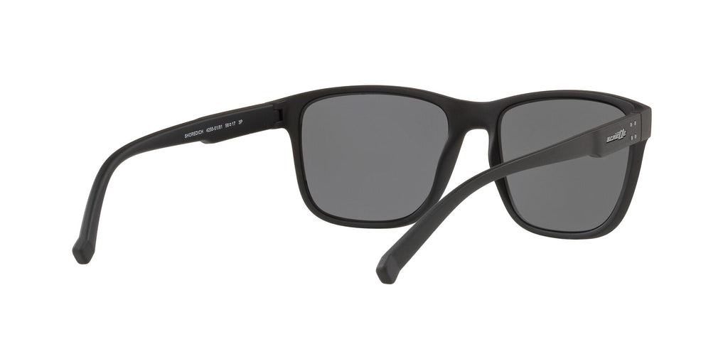 Arnette Shoreditch 0AN4255 01/81 56 Matte Black / Polarized Dark Grey 56 / Plastic / Injected / Injected