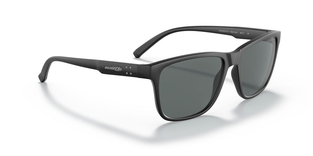 Arnette Shoreditch 0AN4255 01/81 56 Matte Black / Polarized Dark Grey 56 / Plastic / Injected / Injected