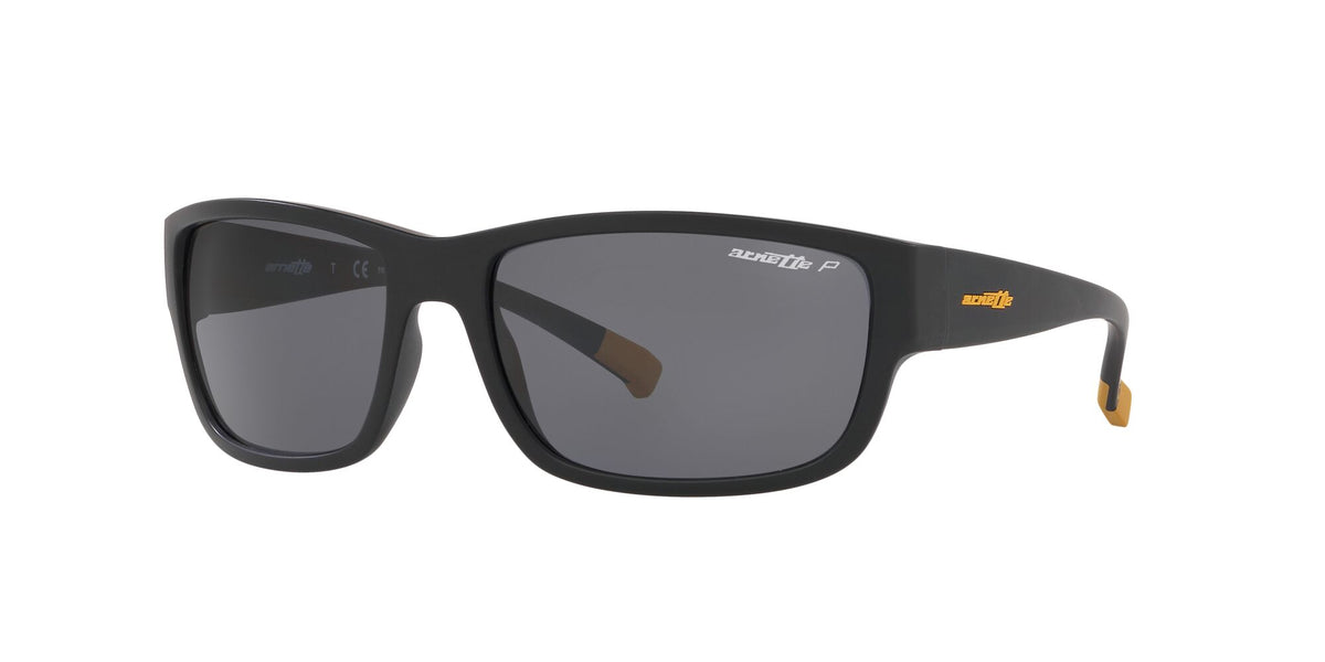 Arnette Bushwick 0AN4256 01/81 62 Matte Black / Polarized Dark Grey 62 / Plastic / Injected / Injected