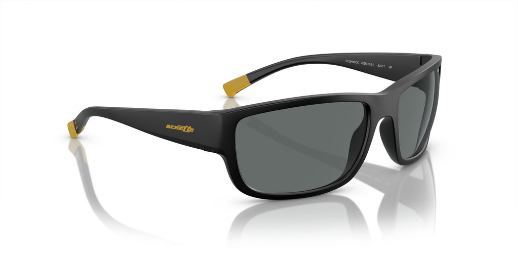 Arnette Bushwick 0AN4256 01/81 62 Matte Black / Polarized Dark Grey 62 / Plastic / Injected / Injected