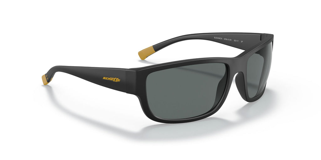 Arnette Bushwick 0AN4256 01/81 62 Matte Black / Polarized Dark Grey 62 / Plastic / Injected / Injected