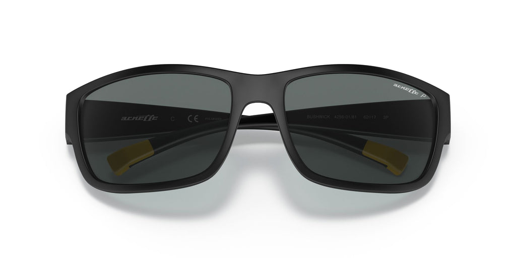 Arnette Bushwick 0AN4256 01/81 62 Matte Black / Polarized Dark Grey 62 / Plastic / Injected / Injected