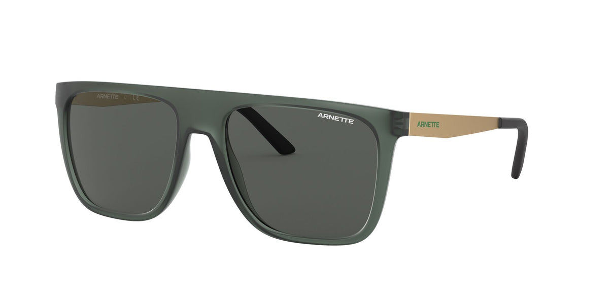 Arnette Chapinero 0AN4261 Matte Transparent Green / Dark Grey 55 / Plastic / Injected / Metal