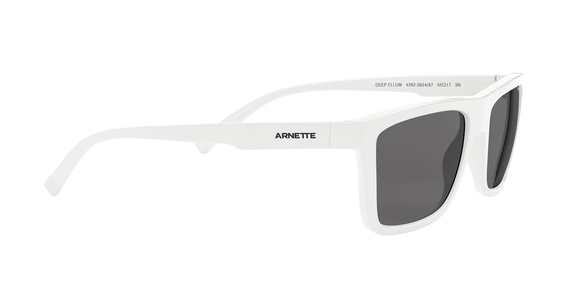 Arnette Deep 0AN4262 Ellum Shiny White / Dark Grey 55 / Plastic / Injected / Injected
