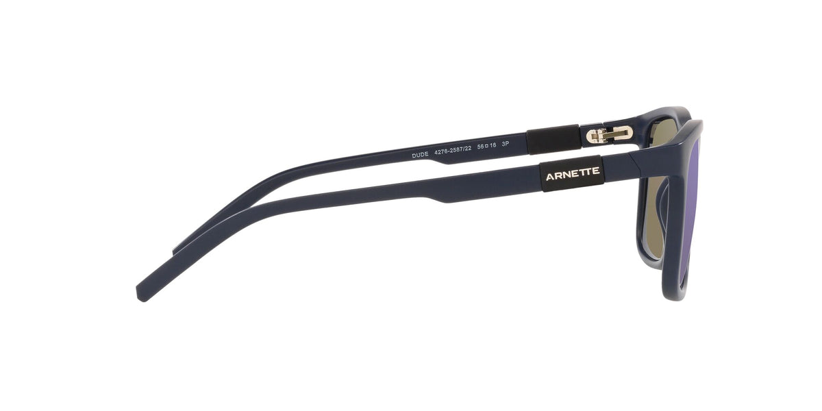 Arnette Dude 0AN4276 258722 56 Matte Blue / Polarized Dark Grey Mirror Water 56 / Plastic / Plastic