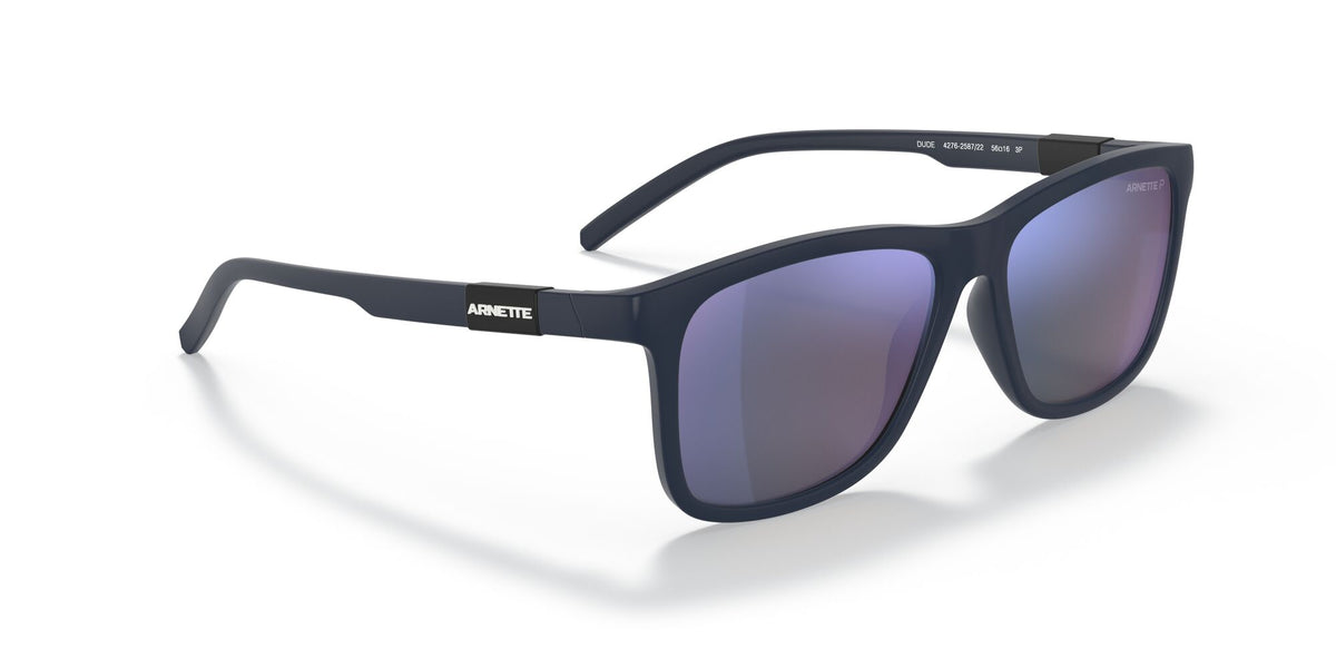 Arnette Dude 0AN4276 258722 56 Matte Blue / Polarized Dark Grey Mirror Water 56 / Plastic / Plastic