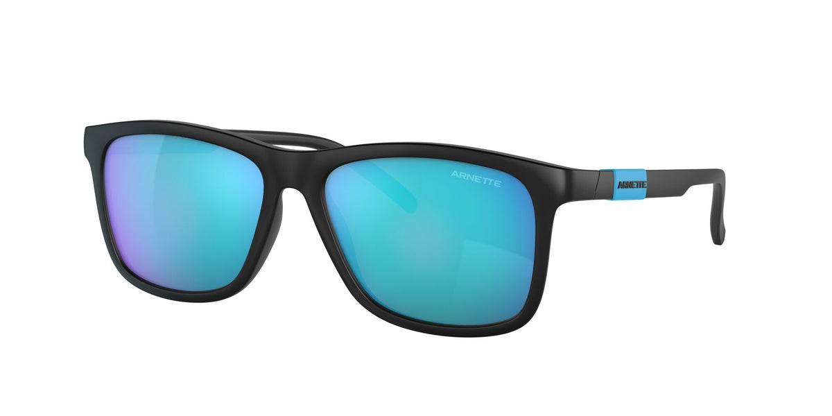 Arnette Dude 0AN4276 275825 56 Matte Black / Green Mirror Light Blue 56 / Plastic / Plastic