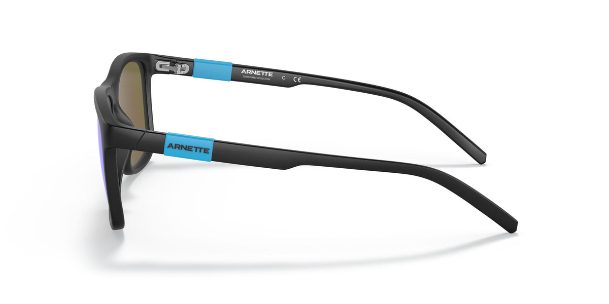 Arnette Dude 0AN4276 275825 56 Matte Black / Green Mirror Light Blue 56 / Plastic / Plastic
