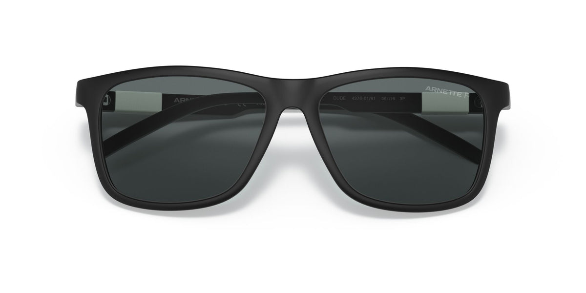 Arnette Dude 0AN4276 Matte Black / Grey Polarised 56 / Plastic / Injected / Injected