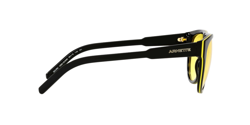 Arnette Gojira 0AN4282 121585 56 Black / Yellow 56 / Plastic / Plastic