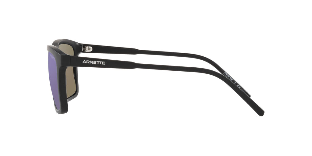 Arnette Shyguy 0AN4283 01/22 56 Matte Black / Polarized Dark Grey Mirror Water 56 / Plastic / Injected / Injected