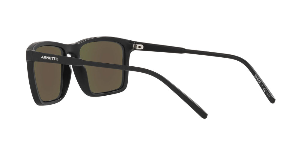 Arnette Shyguy 0AN4283 01/22 56 Matte Black / Polarized Dark Grey Mirror Water 56 / Plastic / Injected / Injected