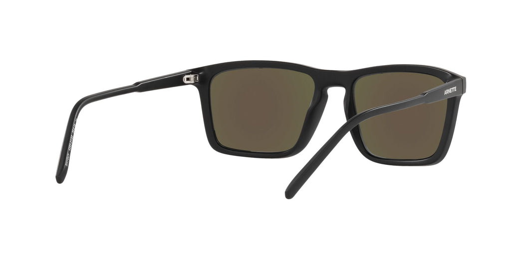 Arnette Shyguy 0AN4283 01/22 56 Matte Black / Polarized Dark Grey Mirror Water 56 / Plastic / Injected / Injected