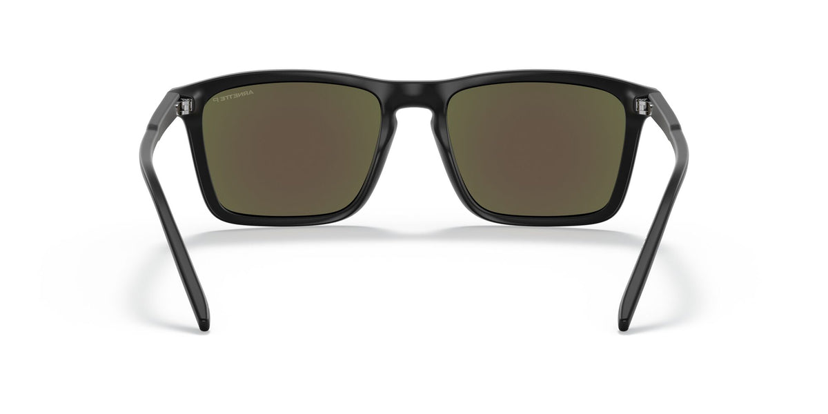 Arnette Shyguy 0AN4283 01/22 56 Matte Black / Polarized Dark Grey Mirror Water 56 / Plastic / Injected / Injected