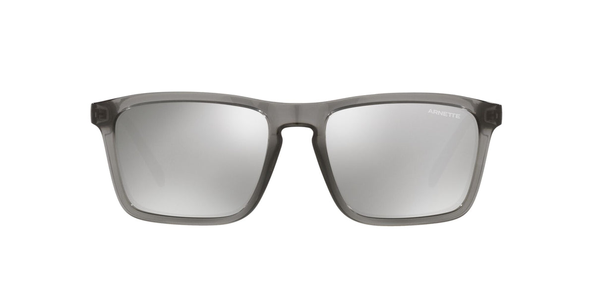 Arnette Shyguy 0AN4283 2590Z6 56 Transparent Grey / Light Grey Mirror Silver 56 / Plastic / Plastic