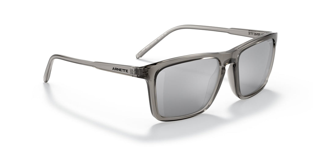 Arnette Shyguy 0AN4283 2590Z6 56 Transparent Grey / Light Grey Mirror Silver 56 / Plastic / Plastic