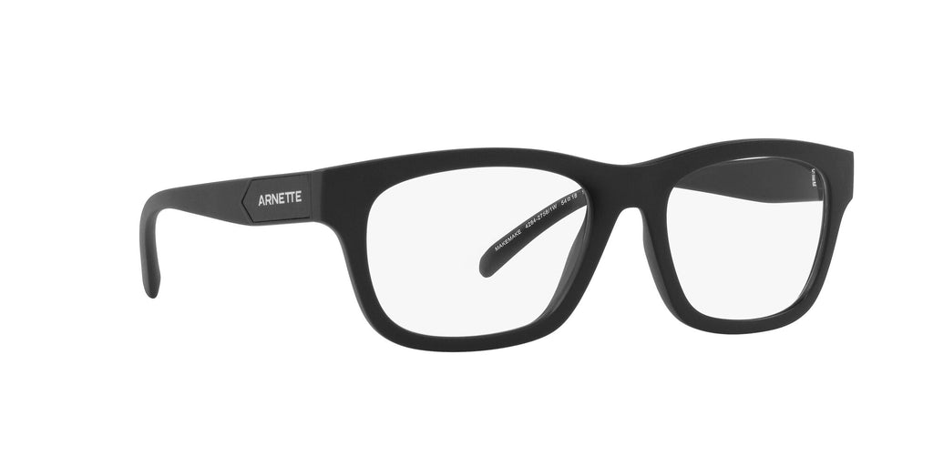 Arnette Makemake 0AN4284 27581W 54 Matte Black / Clear 54 / Plastic / Plastic