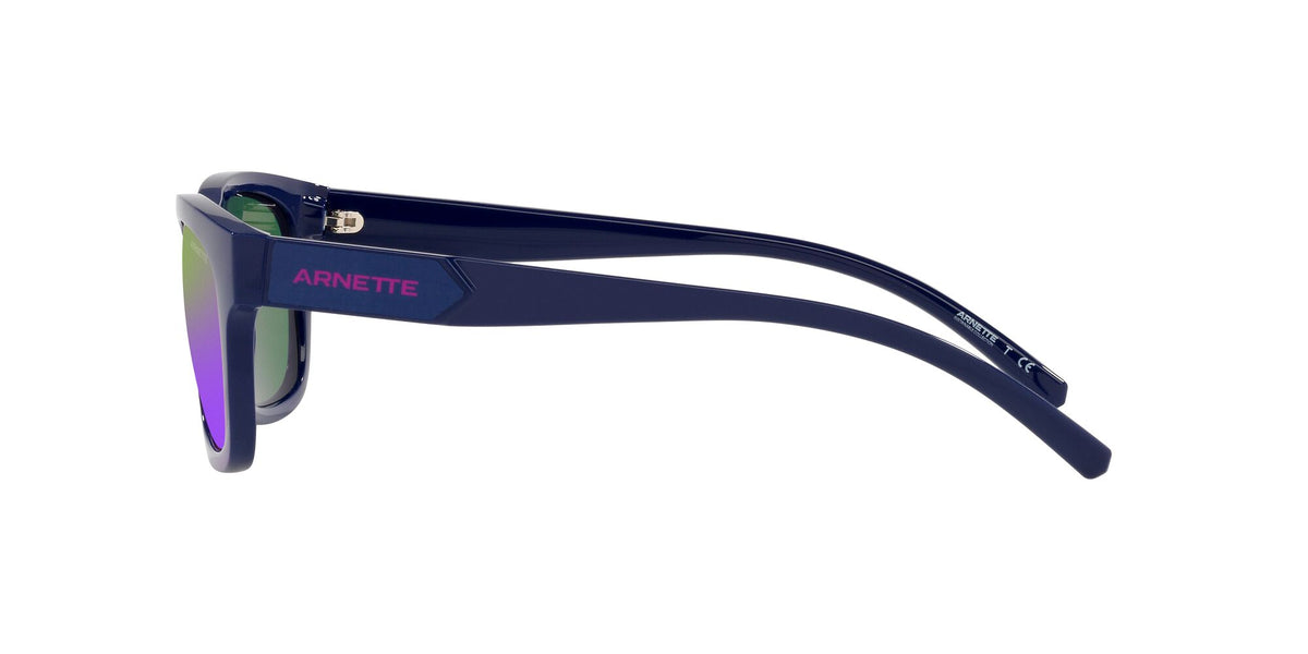 Arnette Makemake 0AN4284 27624X 54 Blue / Grey Mirror Violet