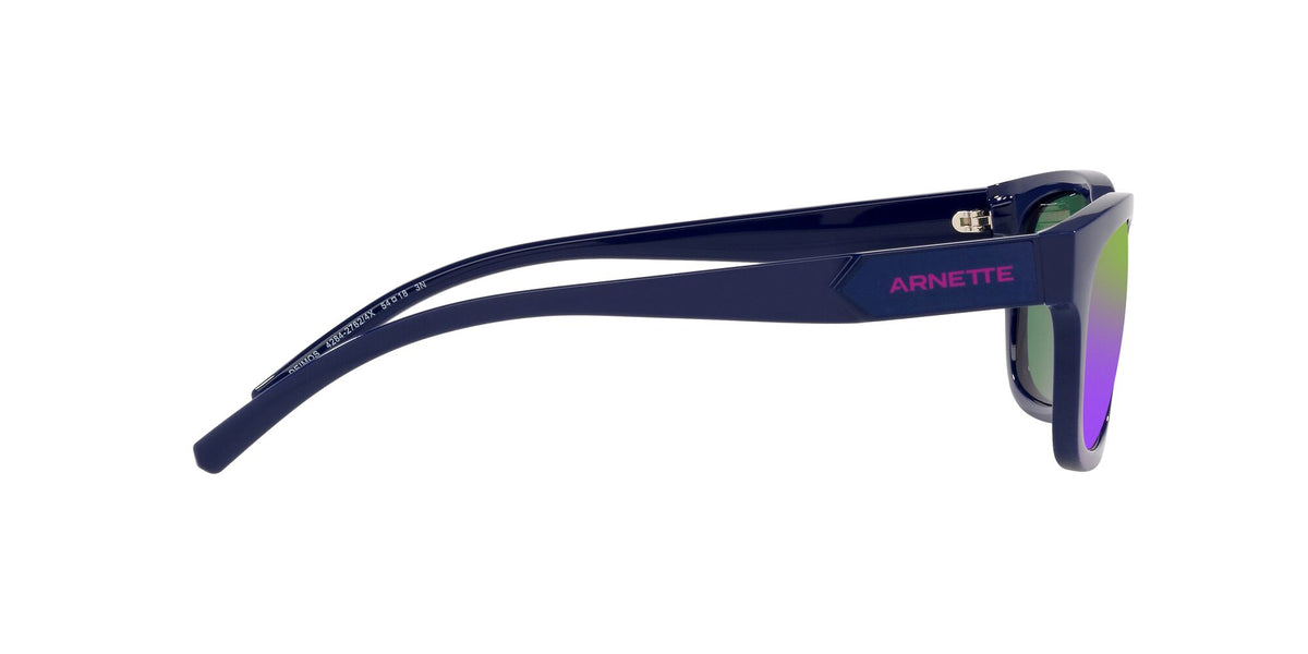 Arnette Makemake 0AN4284 27624X 54 Blue / Grey Mirror Violet