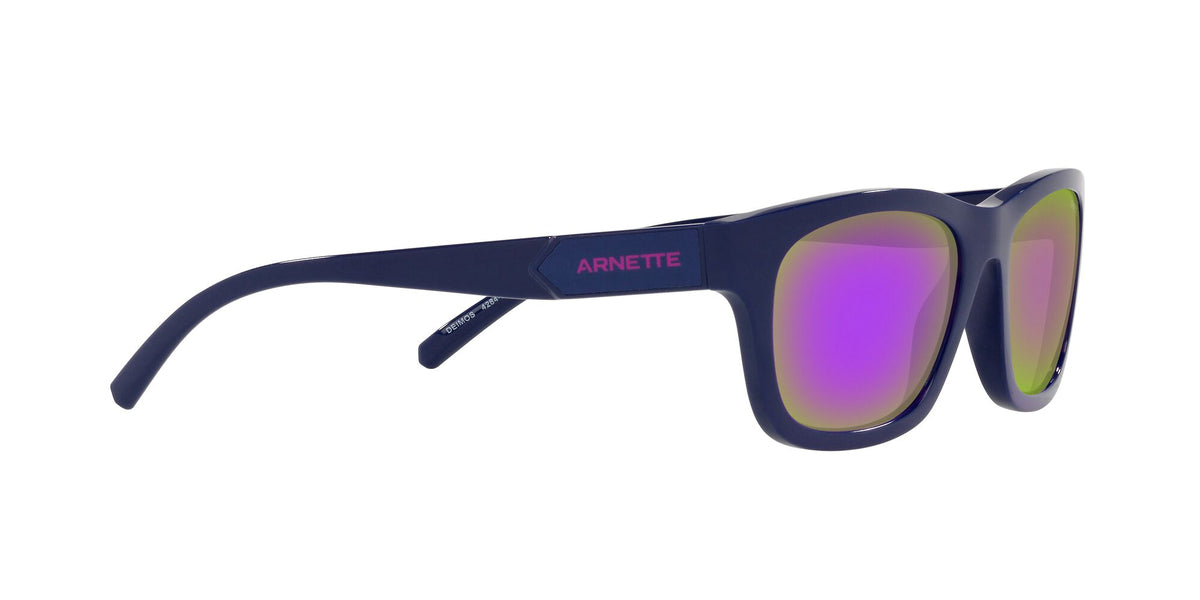 Arnette Makemake 0AN4284 27624X 54 Blue / Grey Mirror Violet