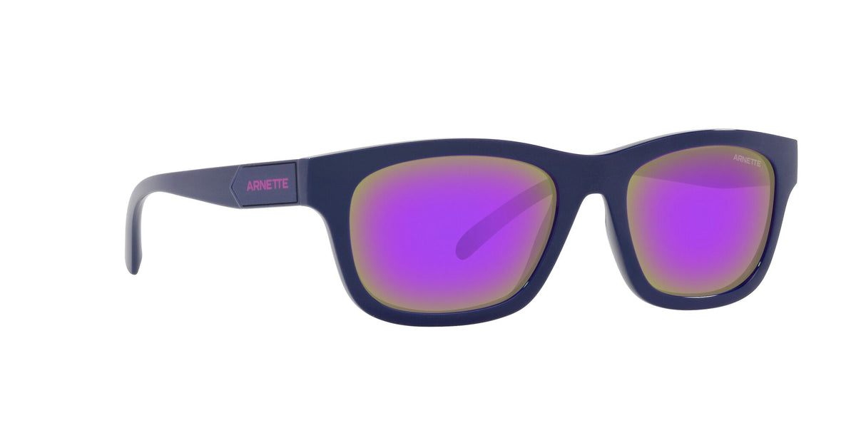 Arnette Makemake 0AN4284 27624X 54 Blue / Grey Mirror Violet