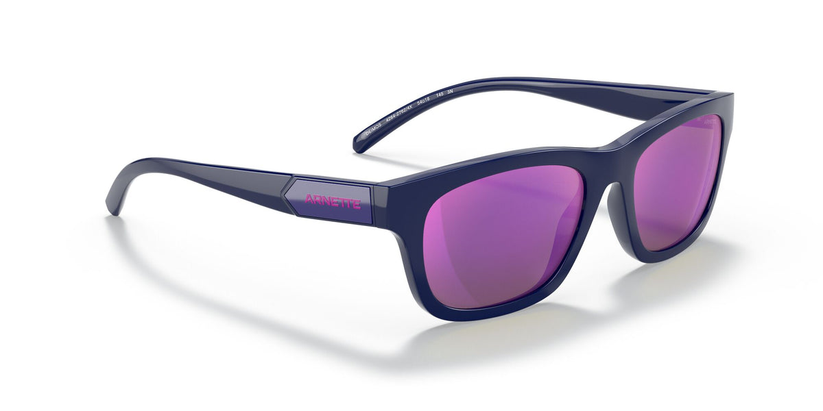 Arnette Makemake 0AN4284 27624X 54 Blue / Grey Mirror Violet