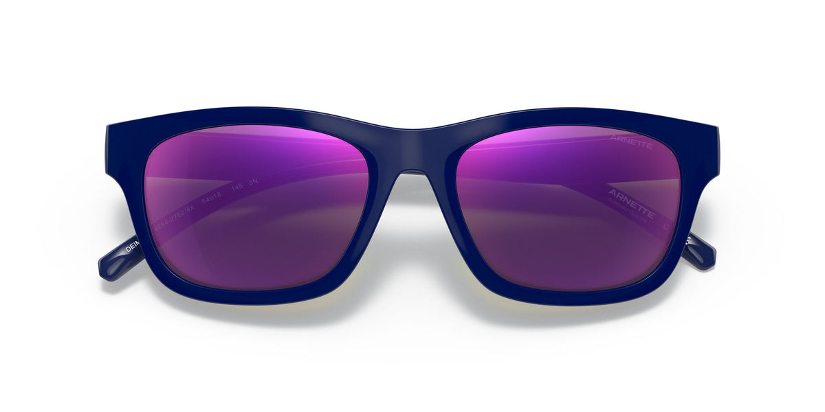 Arnette Makemake 0AN4284 27624X 54 Blue / Grey Mirror Violet