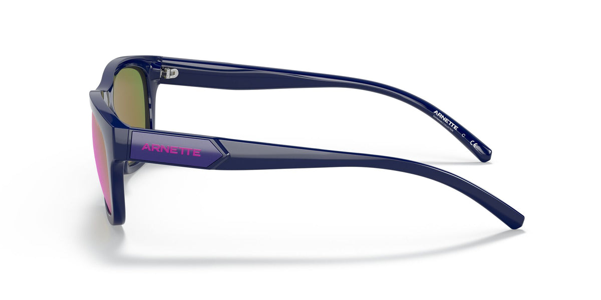Arnette Makemake 0AN4284 27624X 54 Blue / Grey Mirror Violet