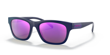 Arnette Makemake 0AN4284 27624X 54 Blue / Grey Mirror Violet