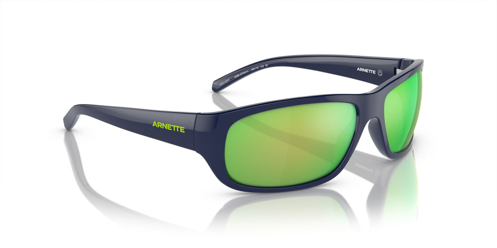 Arnette Uka-Uka 0AN4290 27541I 63 Dark Blue / Dark Grey Mirror Green Polarized